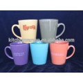 Haonai KC-14053007 Glazed Colorfull Round-Shaped Mugs